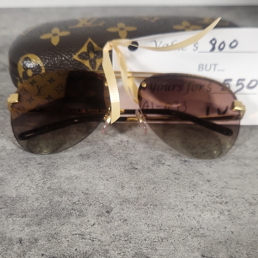 Louis Vuitton Luxury Brown Sunglasses